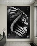 Lost in My Own Mind – Surreal Line Art Poster